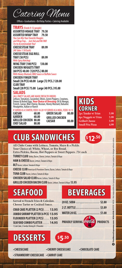 Burmont Pizza Catering